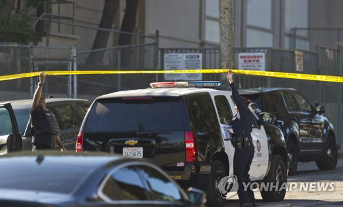LA 소재 중학교에서 총격사고가 발생했다./연합뉴스