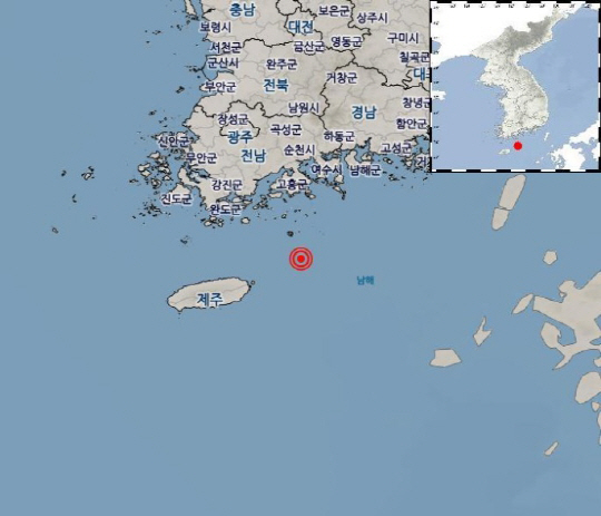 포항 이어 여수 앞바다서 2.6 지진…기상청 “피해 없을 듯”