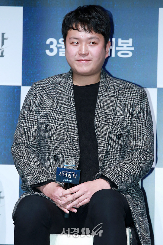 이창희 감독이 6일 오후 서울 강남구 압구정 CGV에서 열린 영화 ‘사라진 밤’ 제작보고회에 참석했다.