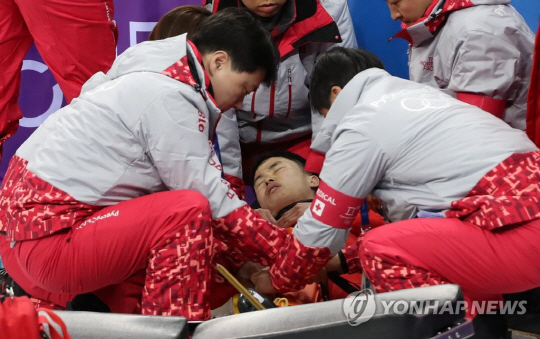 ‘발목 부상’ 北 쇼트트랙 최은성, 7일 실밥 푼다…출전 가능할듯