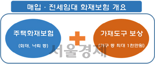 한국토지주택공사가 가입하는 매입·전세임대 화재보험 개요. / 사진제공=LH