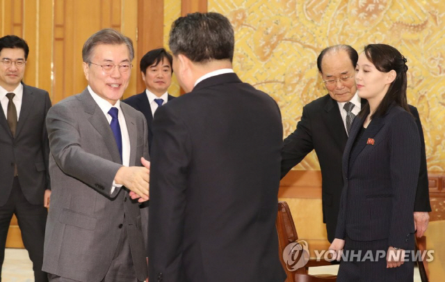 김영남·김여정, 오늘 文대통령과 오찬 ... ‘백두혈통’ 청와대 방문은 최초, 11일 북한으로 돌아갈 예정