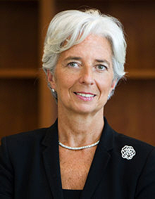 크리스틴 라가르드 국제통화기금(IMF) 총재 /위키피디아