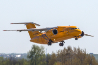 MOSCOW REGION, RUSSIA - FEBRUARY 11, 2018: Pictured in this file image is a Saratov Airlines Antonov An-148 plane, registration number RA-61704. The passenger plane with 71 people on board bound for the Ural city of Orsk crashed minutes after taking off from Domodedovo International Airport on February 11, 2018. File image/Marina Lystseva/TASS      <저작권자(c) 연합뉴스, 무단 전재-재배포 금지>