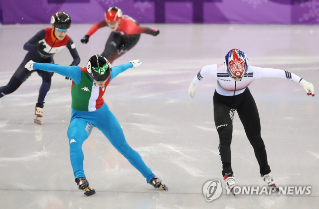 최민정, 쇼트트랙 여자 500m 결승서 실격 판정…메달 획득 실패