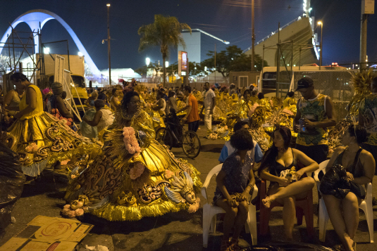 브라질 리우데자네이루의 카니발 축제 현장./AP Photo=연합뉴스