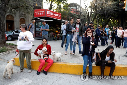 멕시코 지진, 남부 오악사카 주 규모 7.2 강진에 멕시코 시민들 혼비백산·공포