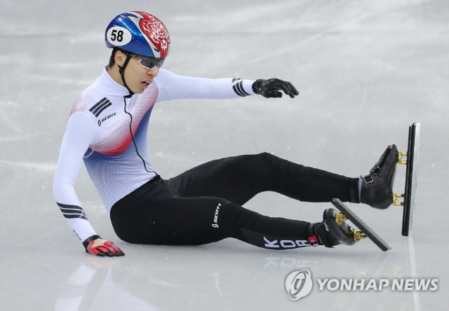 서이라·임효준, 남자 쇼트트랙 1,000ｍ 준결승 진출…황대헌 실격