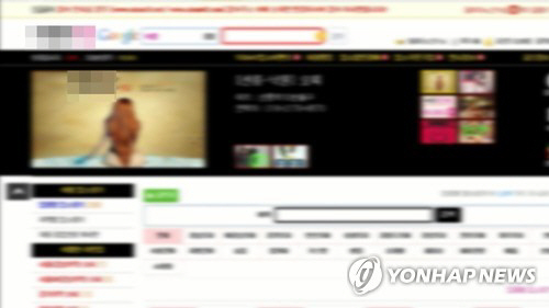 경기남부지방경찰청 사이버수사대가 지난해 1월 적발한 성매매 알선 및 불법 음란물 사이트/연합뉴스