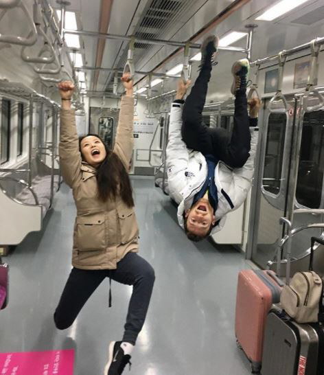 민유라, 겜린 지하철에서 엽기사진? “태능선수촌 방면” 올림픽 끝나서 좀 슬퍼 “다시 하고 싶다”