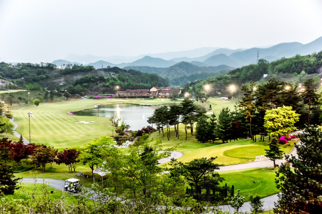 충북 단양군 매포읍에 있는 대호단양CC 모습. /사진제공=대호아이알