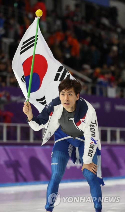평창올림픽 폐막식, 남북한 따로 입장…이승훈 한국 기수로 나선다