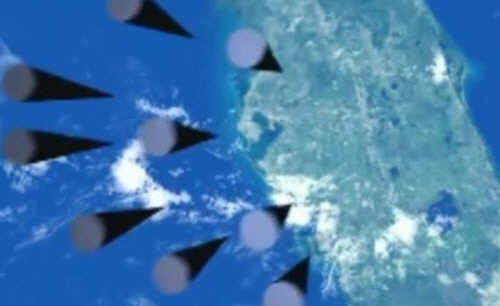 미국 플로리다로 쏟아지는 러시아 핵탄두/연합뉴스=러시아 정부 동영상 캡처
