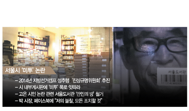 서울시 '미투' 논란 ...긴장하는 박원순