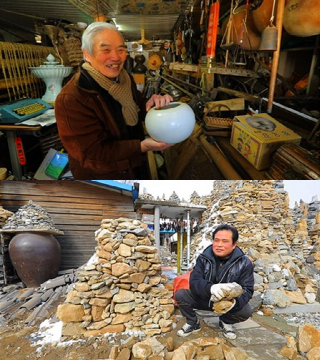 ‘한국기행’ 충남 아산 시골마을 9년째 집에 돌탑을 쌓는 남자의 사연은?