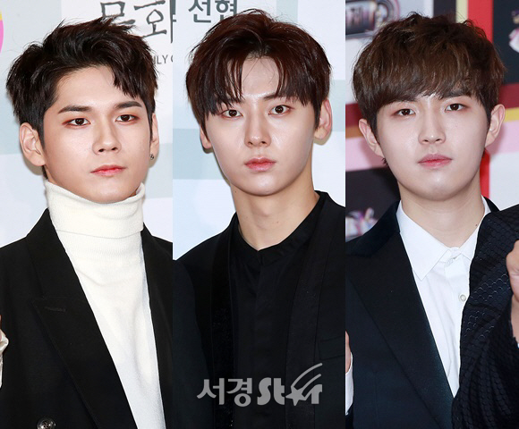 워너원 옹성우, 황민현, 김재환 /사진=서경스타 DB