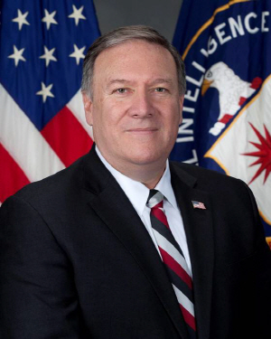 마이크 폼페이오 미국 중앙정보국(CIA) 국장. /위키피디아