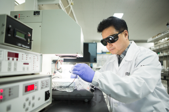 한국화학연구원에서 태양빛에서 에너지를 얻는 인공 광합성 연구를 하고 있다.