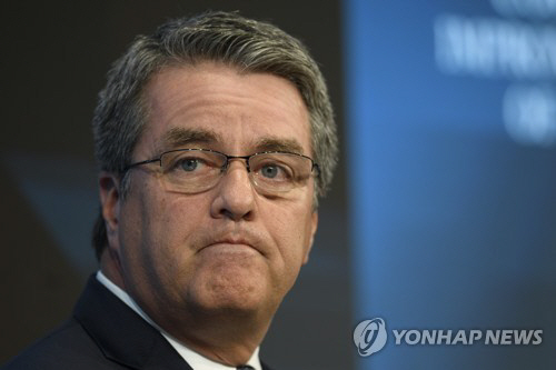 WTO 사무총장 '철강관세로 무역전쟁 우려 커져…대화노력 필요'