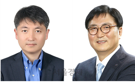 김상우(왼쪽) 대표이사와 박상신 대표이사. / 사진제공=대림산업