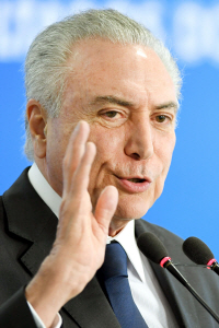 미셰우 테메르 브라질 대통령 /AFP연합뉴스