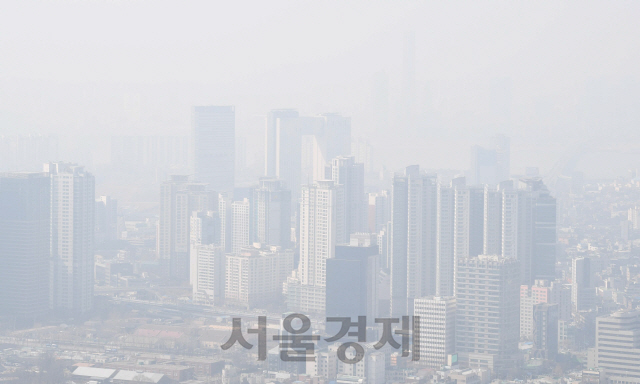 '주말 나들이길 조심하세요'…'뿌연 수도권' 미세먼지 기승