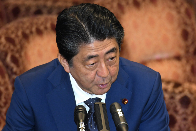 아베 신조 일본 총리/AFP연합