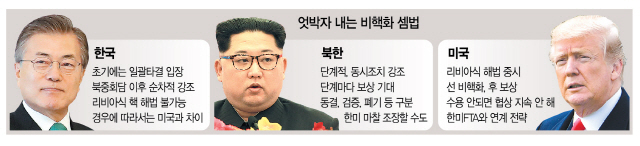 [靑 북핵해법, 美와 엇박자 논란]김정은의 '살라미 덫'에 걸려드나...'25년 헛바퀴 더는 안돼'