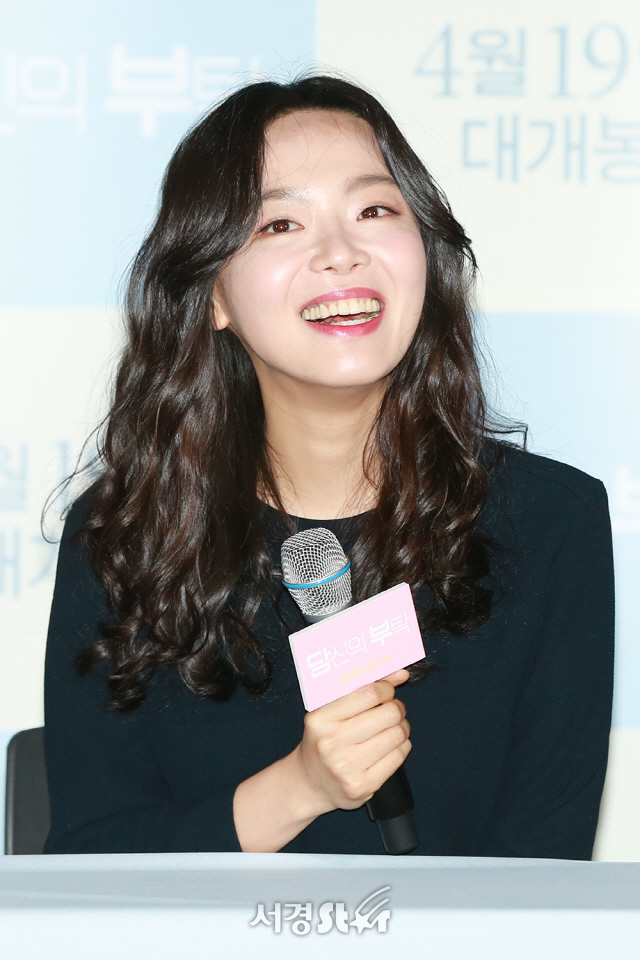 배우 이상희가 6일 오후 서울 용산구 CGV 용산아이파크몰에서 열린 영화 ‘당신의 부탁’ 언론시사회에 참석하고 있다. /사진=조은정 기자