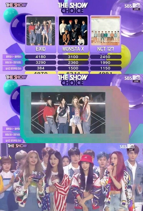 /사진=SBS MTV ‘더쇼’