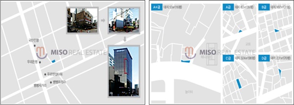 <사진설명 : 건물매매 자리로 보는 명당, 출처 : 미소부동산연구센터 부동산중개법인(주)>