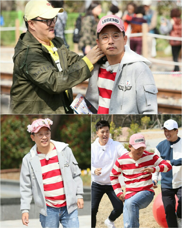 '1박 2일' 김준호, 15콤보 이어 복불복계 그랜드 슬래머 등극?