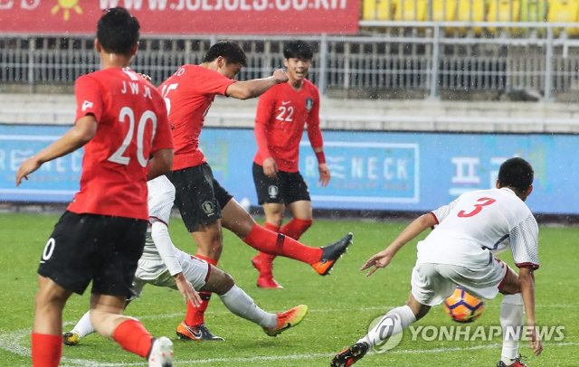 한국 U-19 축구대표팀, 베트남과 졸전 끝에 1-1 무승부