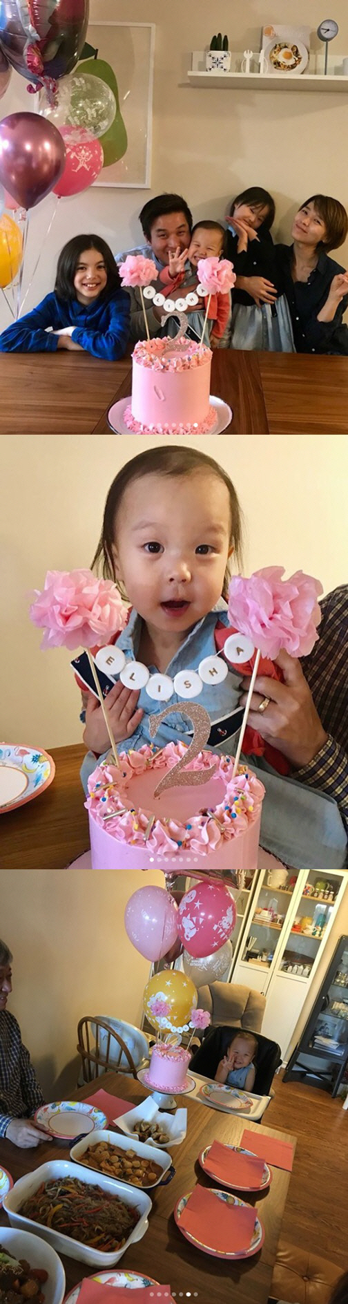 원더걸스 선예 근황은? 둘째 딸 생일파티, 눈웃음 엄마 똑 닮았네! “남편분 방송에서 보니 자상하던데”