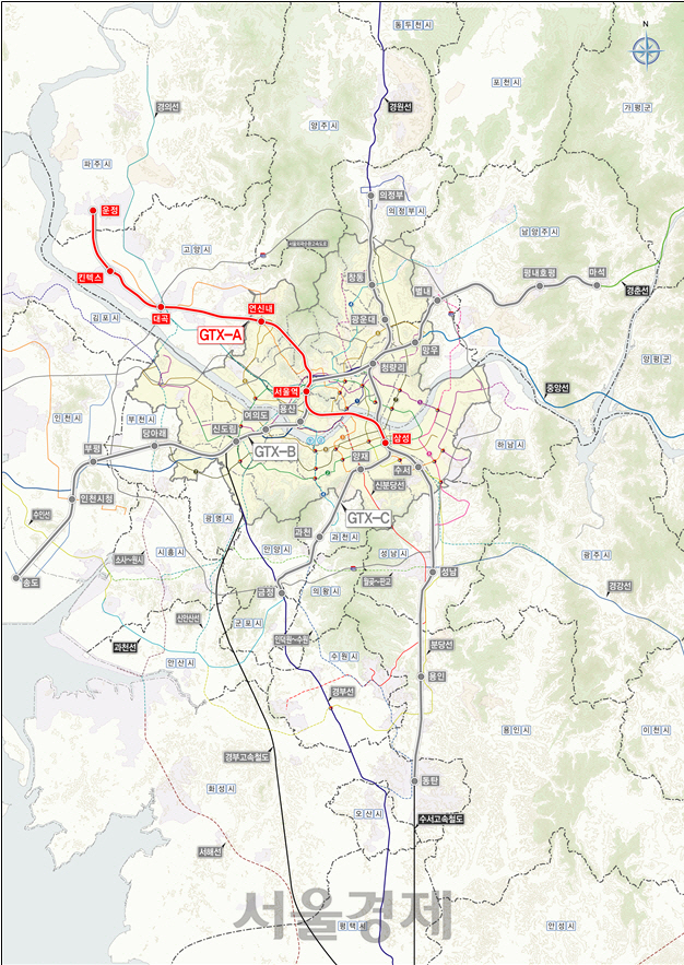 ‘파주~삼성’ GTX A노선 우선협상대상자에 '신한은행 컨소시엄'