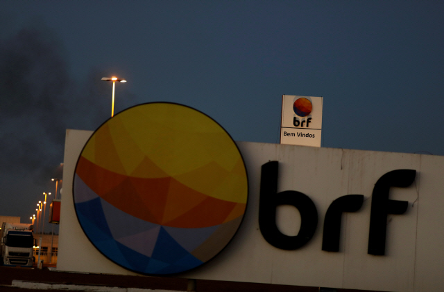 세계 최대 닭고기 수출업체인 브라질의 BRF 로고/로이터연합뉴스