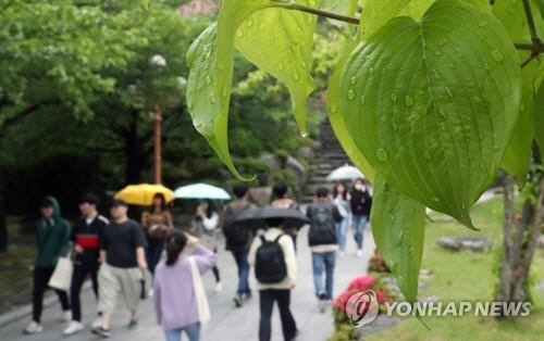 오늘날씨, 오후 차차 흐려져 비... 체감온도 어제보다 쌀쌀