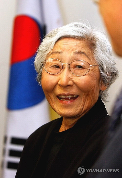 도산 안창호 선생의 장녀 안수산 여사(1915~2015) /연합뉴스