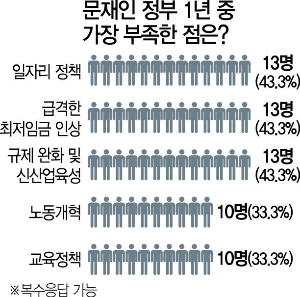 15A02 문재인 정부 1년 중 가장 부족한 점