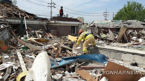 양주 폭발사고, LP가스 폭발로 2명 숨져