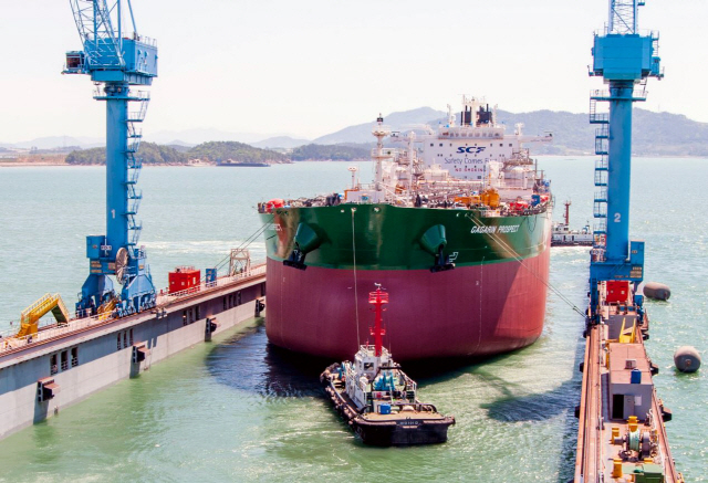 대형船에 LNG엔진…현대삼호重 세계 첫 쾌거