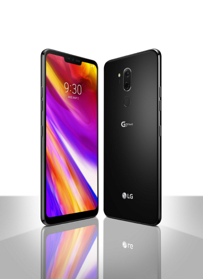 LG전자의 플래그십 스마트폰 G7 씽큐(ThinQ) /사진제공=LG전자
