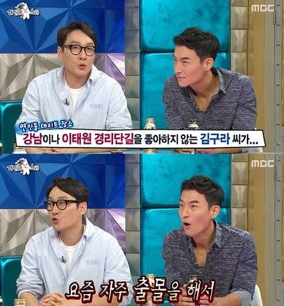 이휘재, 김구라 데이트설 폭로 “경리단길에 자주 출몰”, “화사하게 웃으며 앉아있더라”