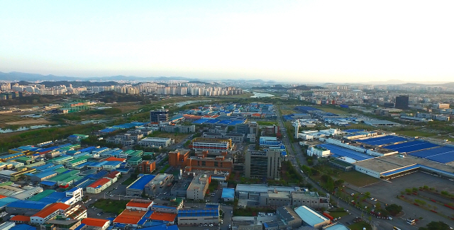 광주광역시 첨단과학국가산업단지 전경. 광주·전남지역 산업단지 클러스터 사업이 지역 기업 성장의 버팀목이 되고 있다. /사진제공=산단공 광주전남지역본부