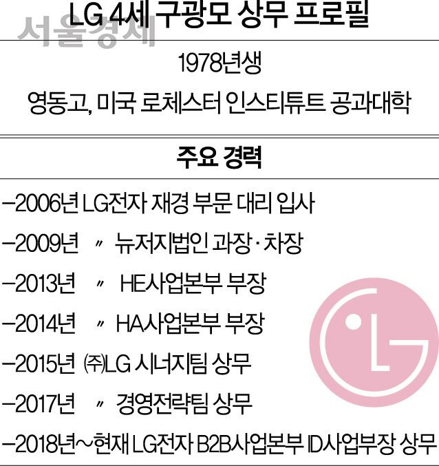 [LG 4세 경영 시동]총수 후계자 구광모 상무는