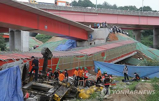 '방화대교 붕괴사고는 人災' 공사관계자 전원 유죄 확정