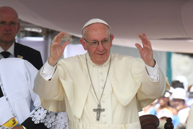 프란치스코 교황/AFP연합뉴스