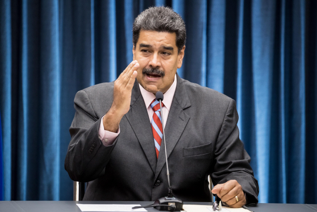 니콜라스 마두로 베네수엘라 대통령. /EPA연합뉴스
