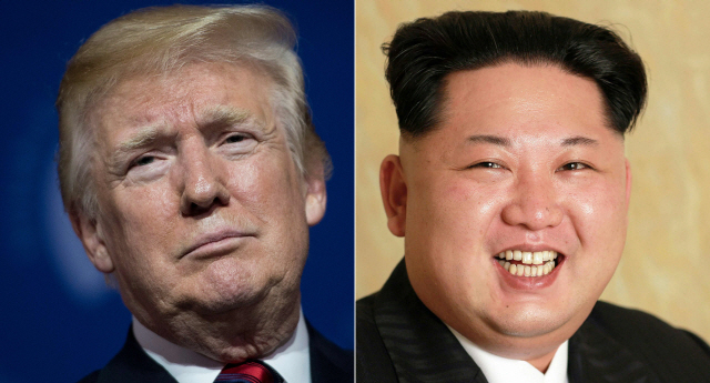 도널드 트럼프(왼쪽) 미국 대통령과 김정은 북한 국무위원장. /AFP연합뉴스