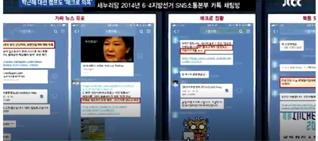 박근혜 대선 캠프 ‘매크로 의혹’ 및 ‘온라인 여론조작’ 증언